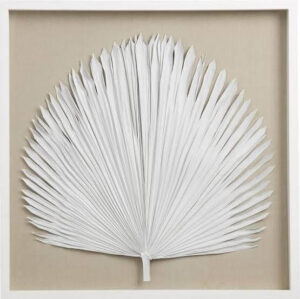 Palmera I Linen Wall Art Black Frame - Avant Garde Furniture - Designer Furniture Store & Luxury Home Decor