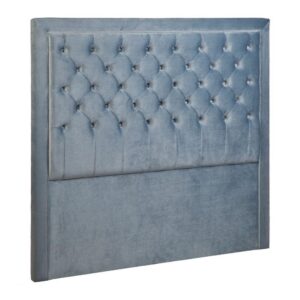 Park Avenue Tufted Queen Bedhead - Dove Grey - Avant Garde Furniture - Designer Furniture Store & Luxury Home Decor