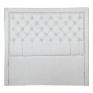 Park Avenue Tufted Queen Bedhead - Ice Blue - Avant Garde Furniture - Designer Furniture Store & Luxury Home Decor