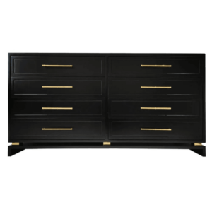 Pearl Black Gold Chest Drawer - Avant Garde Furniture - Designer Furniture Store & Luxury Home Decor