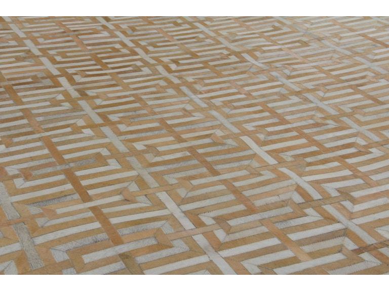 Perigold Tan Ivory Cowhide Rug 8 x 11 - Avant Garde Furniture - Designer Furniture Store & Luxury Home Decor