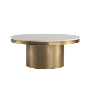 Provocateur Brushed Brass Marble Dining Table 200cm - Avant Garde Furniture - Designer Furniture Store & Luxury Home Decor
