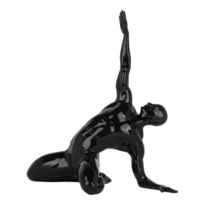 Redemption Male Black Gloss Sculpture - Avant Garde Furniture - Designer Furniture Store & Luxury Home Decor