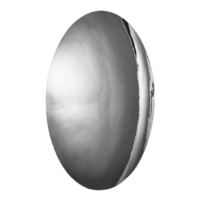 Reflection Convex Optical Chrome Wall Décor - Avant Garde Furniture - Designer Furniture Store & Luxury Home Decor