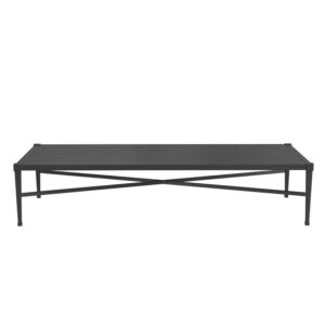 Regency Outdoor Black Iron Coffee Table 152cm - Avant Garde Furniture - Designer Furniture Store & Luxury Home Decor