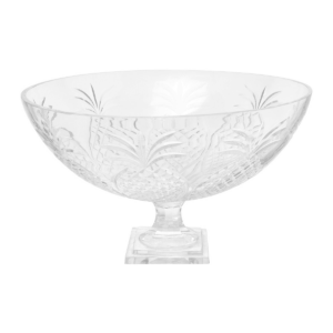 Regency Pineapple Etched Glass Bowl - Avant Garde Furniture - Designer Furniture Store & Luxury Home Decor