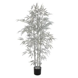Regency Silver Metallic Bamboo Tree in Pot 180cm - Avant Garde Furniture - Designer Furniture Store & Luxury Home Decor