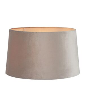 Regency Velvet Drum Lamp Shade XL Mist Grey - Avant Garde Furniture - Designer Furniture Store & Luxury Home Decor