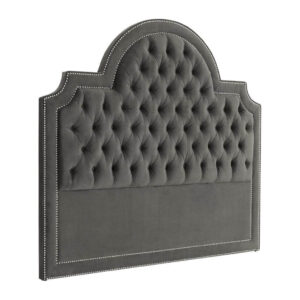Rialto Granite Grey Queen Headboard - Avant Garde Furniture - Designer Furniture Store & Luxury Home Decor