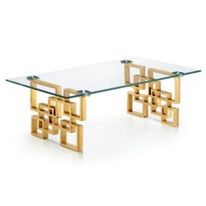 Royale Gold Coffee Table - Avant Garde Furniture - Designer Furniture Store & Luxury Home Decor