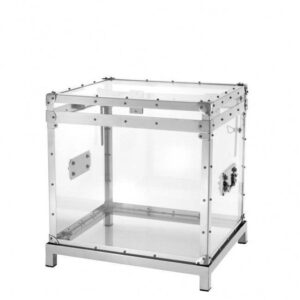 Safavieh Chrome Lucite Trunk - Avant Garde Furniture - Designer Furniture Store & Luxury Home Decor