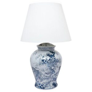 Saint Blue White Chinoiserie Vase Lamp - Avant Garde Furniture - Designer Furniture Store & Luxury Home Decor