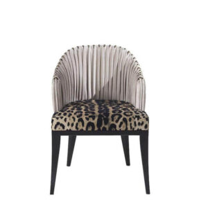 Sherpa Grey Velvet Houndstooth Chair - Avant Garde Furniture - Designer Furniture Store & Luxury Home Decor