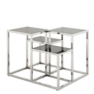 Smythson Silver Side Table - Avant Garde Furniture - Designer Furniture Store & Luxury Home Decor