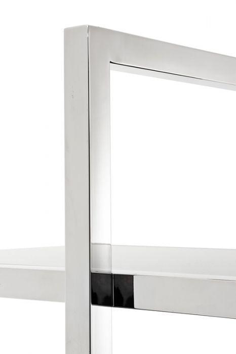 Soho Gold Black Glass Etagere - Avant Garde Furniture - Designer Furniture Store & Luxury Home Decor
