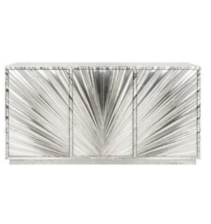 Starburst Nickel Buffet Cabinet - Avant Garde Furniture - Designer Furniture Store & Luxury Home Decor