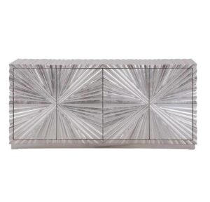 Starburst Nickel Buffet Cabinet - Avant Garde Furniture - Designer Furniture Store & Luxury Home Decor