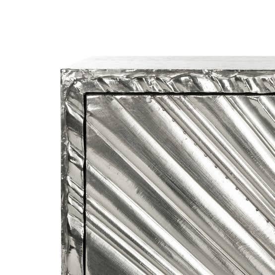 Starburst Nickel Buffet Cabinet - Avant Garde Furniture - Designer Furniture Store & Luxury Home Decor
