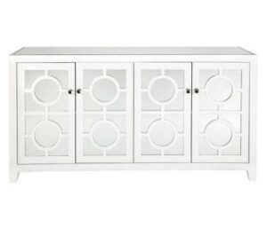 Stockton Mirror White Birch Buffet - Avant Garde Furniture - Designer Furniture Store & Luxury Home Decor