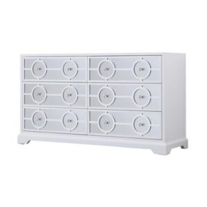 Stockton White Mirror Dressing Cabinet - Avant Garde Furniture - Designer Furniture Store & Luxury Home Decor