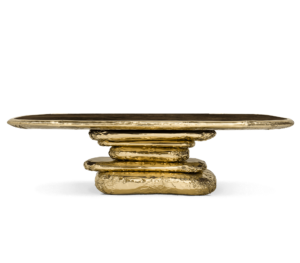 Stonehenge Emperador Marble Dining Table - Avant Garde Furniture - Designer Furniture Store & Luxury Home Decor