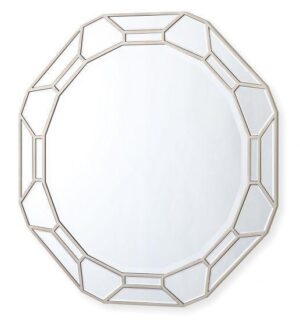 Vaucluse Silver Round Mirror 100cm - Avant Garde Furniture - Designer Furniture Store & Luxury Home Decor