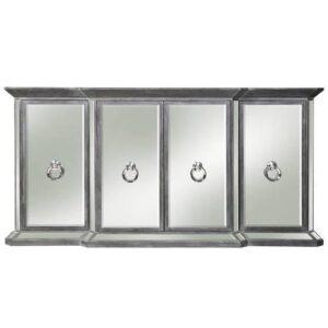 Venato Antique Silver Mirror Buffet - Avant Garde Furniture - Designer Furniture Store & Luxury Home Decor