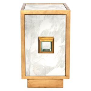 Venetian Gold Leaf Antique Mirror Cabinet - Avant Garde Furniture - Designer Furniture Store & Luxury Home Decor