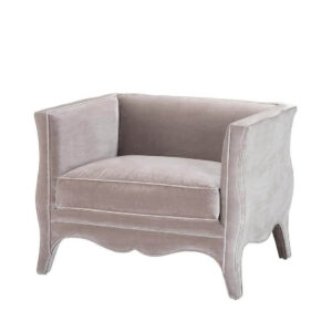 Versailles Dusty Pink Velvet Armchair - Avant Garde Furniture - Designer Furniture Store & Luxury Home Decor