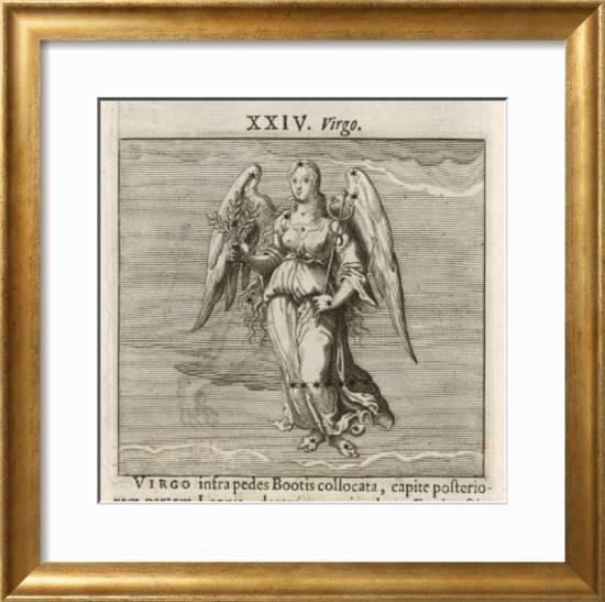 Vintage Zodiac I Fine Art Antique Gold Frame 61cm - Avant Garde Furniture - Designer Furniture Store & Luxury Home Decor