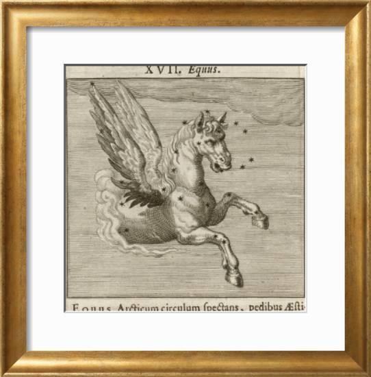 Vintage Zodiac IX Fine Art Antique Gold Frame 61cm - Avant Garde Furniture - Designer Furniture Store & Luxury Home Decor