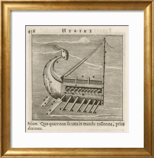 Vintage Zodiac VII Fine Art Antique Gold Frame 61cm - Avant Garde Furniture - Designer Furniture Store & Luxury Home Decor