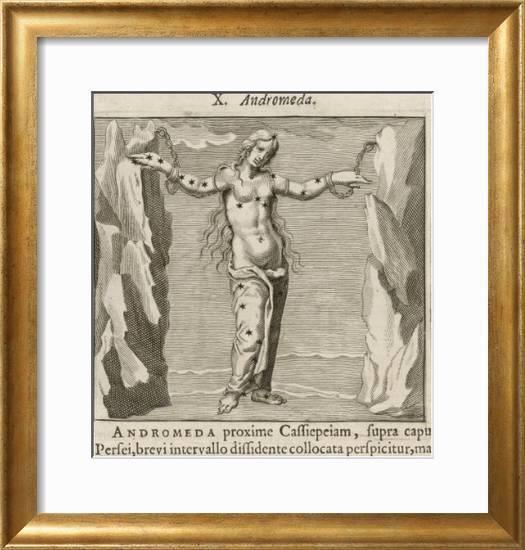 Vintage Zodiac VIII Fine Art Antique Gold Frame 61cm - Avant Garde Furniture - Designer Furniture Store & Luxury Home Decor