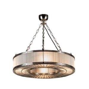 Vittorio Crystal Nickel Small Chandelier - Avant Garde Furniture - Designer Furniture Store & Luxury Home Decor