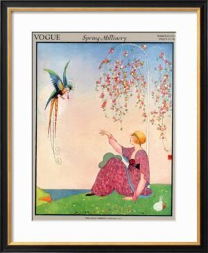 Vogue 1920 George Wolfe Plank Vintage Cover Art 58cm - Avant Garde Furniture - Designer Furniture Store & Luxury Home Decor