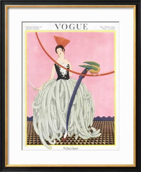Vogue 1920 George Wolfe Plank Vintage Cover Art 58cm - Avant Garde Furniture - Designer Furniture Store & Luxury Home Decor