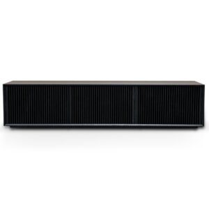 Walter Black Oak Entertainment Unit 200cm - Avant Garde Furniture - Designer Furniture Store & Luxury Home Decor