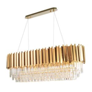 Waterford Gold Crystal Chandelier - Avant Garde Furniture - Designer Furniture Store & Luxury Home Decor