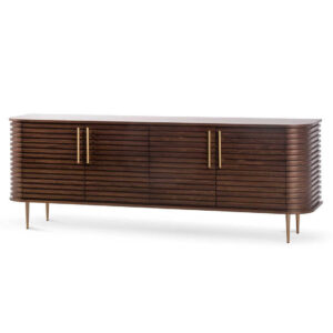 Wilshire Brown Oak Buffet Cabinet 220cm - Avant Garde Furniture - Designer Furniture Store & Luxury Home Decor
