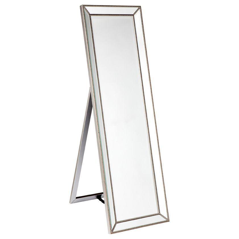 Zeta Gold Studded Cheval Mirror 155cm - Avant Garde Furniture - Designer Furniture Store & Luxury Home Decor