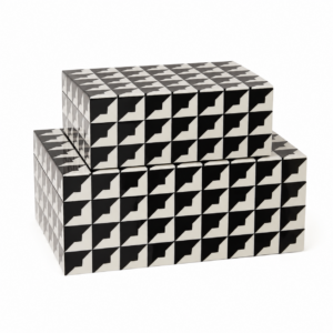 Monochrome Black White Inlay Box Set