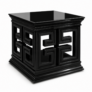 Radcliffe Black Lacquer Sidetable