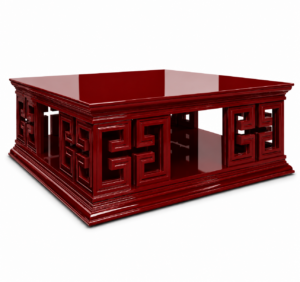 Radcliffe Rouge Lacquer Coffee Table