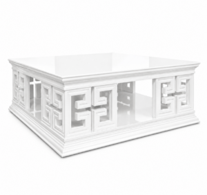 Radcliffe White Lacquer Coffee Table