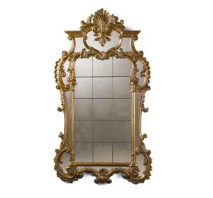 Opulence Antique Gold Mirror 190cm