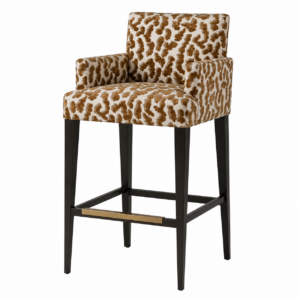 Atelier Nimbus Velvet Oak Counter Stool
