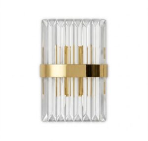 Libertine Crystal Brass Wall Light