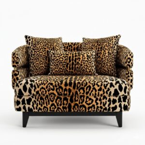 Cavalli Jaquar Velvet Sofa