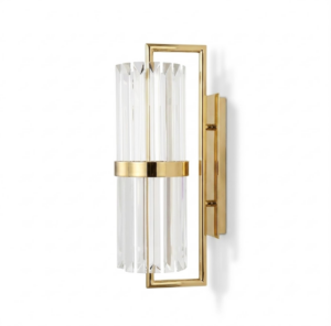 Libertine Crystal Brass Wall Light