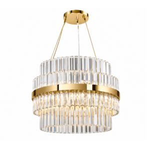 Libertine Brass Crystal Chandelier